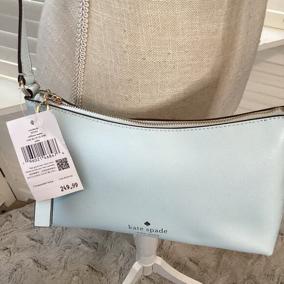 KATE SPADE SADIE LIGHT BLUE CROSS BODY - Picture 3 of 5